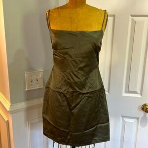 Zara Olive Mini Dress